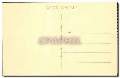 Zamek Montrottier — Ogólny widok — L. Faurat, wyd. Annecy (Haute-Savoie) — Rewers
