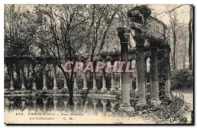 Paris (8e arrt) — Parc Monceau — Les Colonnades — C. M.
