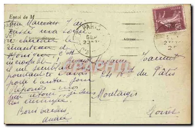 Paris — Sob o Arco do Triunfo — A Tumba do « Soldado Desconhecido » — J. II. — n° 139 — Verso