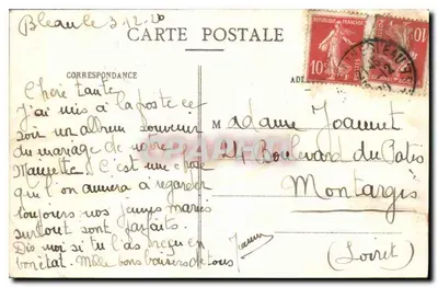 Grotte du Serment (Mont Aigu) — Forêt de Fontainebleau — unbekannter Verlag, Nr. 378 — Rückseite