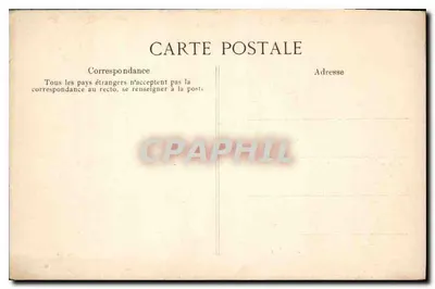Wälder von FONTAINEBLEAU — Kreuz von Franchart — Verlag E.P.D. Nr. 597 — Rückseite