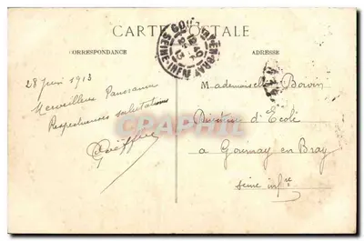 Grenoble — Vista general — B. et B. — Reverso