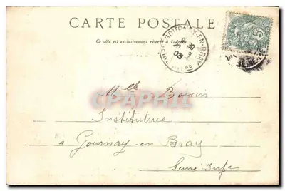 Saint-Valery-en-Caux — Bois d'Etennemare — Lib. A Canaux — Verso