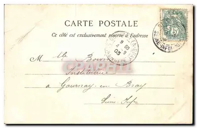 Environs de Saint-Valéry-en-Caux — Le Château de Cany — Héloïse Le Deley, Paris, n°8 — Rewers