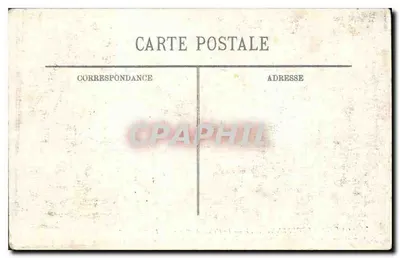 Katedra w Reims — po nalotach niemieckich — 1914 — Cliché M. Lavergne, Reims — Rewers