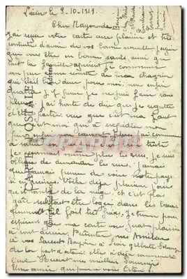Liévin (P.-de-C.) após a guerra — Ruínas da Grand'Place — Editor: P. Touchon, Lille — Verso