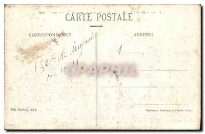GOLDBACH — Krzyż i droga do Hartmannswillerkopf — Wysokie Alzasko, n°716 — Rewers