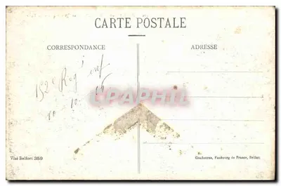 Willer — Pittoreski widok i rzeka Thur — Wysokie Alzasko, n° 936 — Rewers