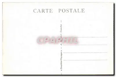Dauphiné – MASSIF des ROUSSSES – Jezioro Fare i Grandes-Rousses – A.M. — Rewers