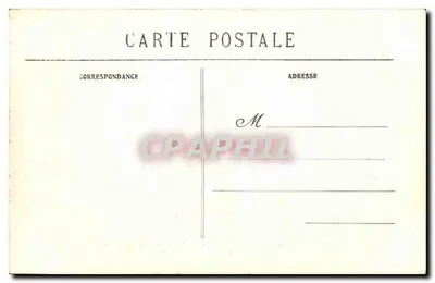 Poitiers (Vienne) — Vale do Clain, perto das Ruínas do Velho Castelo e Ponte do Caminho de Ferro para Paris — editor Vélin Robuchon, n° 714 — Verso