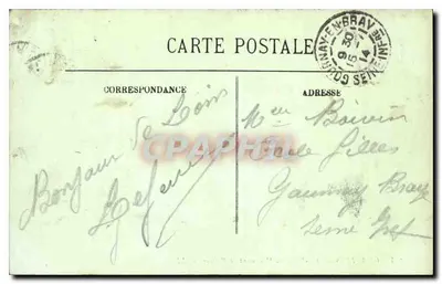 Chartres — Bas-relief do Monumento de Pasteur — LL. — Verso