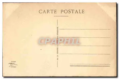 Obernal - Velhas Casas — editor Marque, Strasbourg, n°18 — Verso