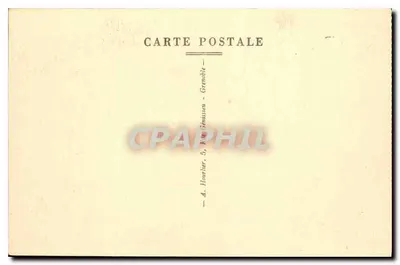 ブリアンソン — グラン・ガルゴイユとトゥールーズの十字架 — 著者 A. ホワルティエ、グレノブール — 裏面