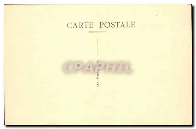 Briancón — Porte Fignérol — wydawca Fugain, Tébano — Rewers