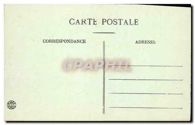 Chambery — La Leyse y el Palacio de Justicia — Editor B&G — Reverso