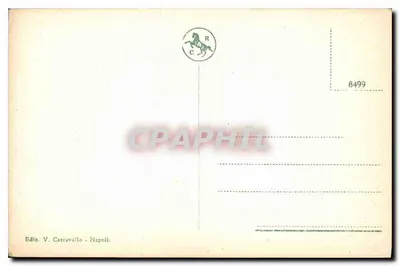 Maschio Angioino — Napoli — Wyd. V. Carcavallo — Rewers