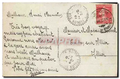 Mulhouse - Vista generale — editore sconosciuto, numero di serie 69 — Verso