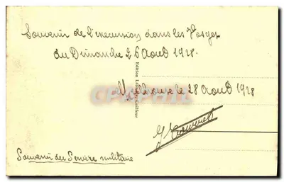 GERARDMER - Na brzegu Jeziora — Wydawnictwo Léonide Colifur, nr 23 — Rewers
