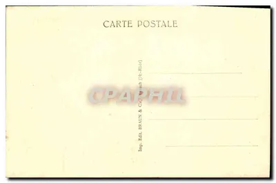 Mulhouse — Le Bollwerk — wydawca BRAUN & Cie — Rewers
