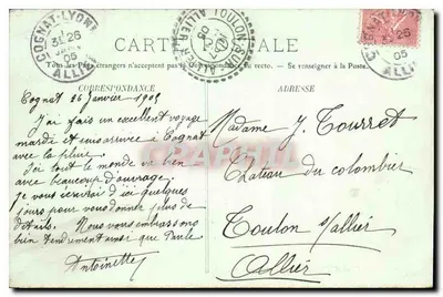 Vichy — Le Parc et le Palais des Sources — LL. — Verso