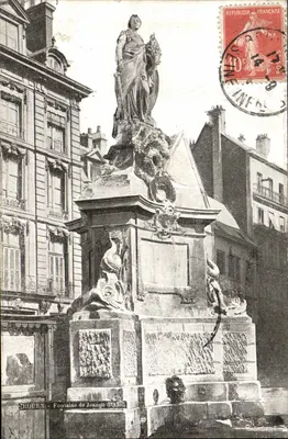 Croën - Fontaine de Jeanne d'Arc — wydawca nieznany, numer serii nie widoczny