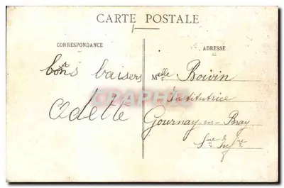Nice — Aleja Gare Notre-Dame — B.F. — nr 36 — Rewers