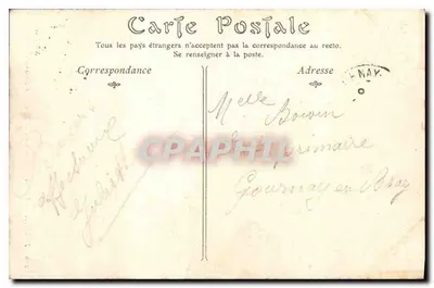Villles Maisons nad Aubette, Rue Armande — Ardennes — wydawca nieznany — Rewers