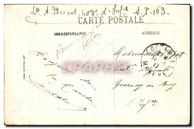 Coutances — Widok mostu wiaduktu i mostu nad Soutelle — Wydawnictwo Nowych Galerii — Rewers