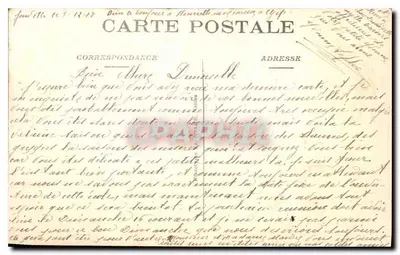 Wyspa Fanac w Nogent-sur-Marne — widok z mostu — seria 'Les Beaux Sites de la Marne' nr 46 — wydawca F. F. Paris — Rewers
