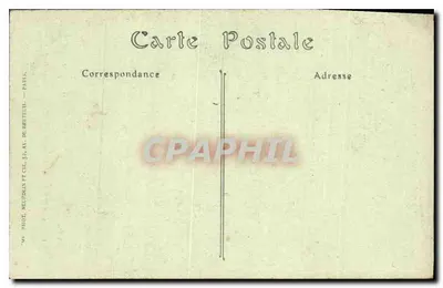 Carta postal — Apenas o recto — editor Meudon & Cie, Paris — Verso