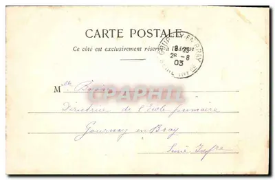 Roubaix — Jaskinia Parku Barbieux — A. Bourdaut, wydawca — Rewers