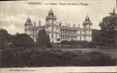 Ferrières — O Castelo — Fachada das Salas de Jantar