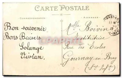 Toulouse — Vista generale scattata dalla Dalbade — Editore non visibile — Verso