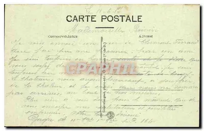 Clermont-Ferrand — A Catedral — G. d'O. n°432 — Verso