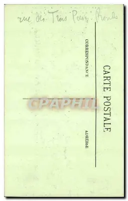 Tours — Hotel Gouin (XVe wiek), zbudowany w 1440 roku przez Jeana de Xaincoingsa, Kontrolera Generalnego Finansów — LL. — Rewers