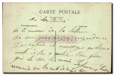 LYON — Źródło Guillotière — Hotel Dieu i Coteau de Fourvière — E. R. — Rewers