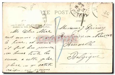 Le Haure — O Cabo da Hève — LL. — N°92 — Verso