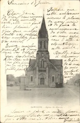 Sancoins — Igreja de São Martinho — Castelo de Ronsard (editor)