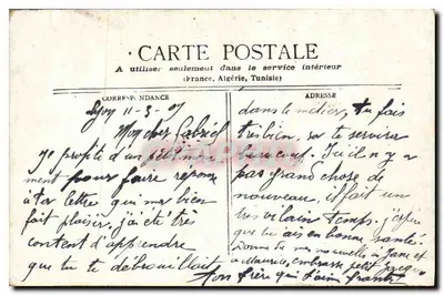 Lyon — Palácio de Justiça — Staerck, Paris — Verso