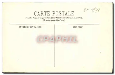 Fontainebleau — O Ferro de Cavalo — LL. — n° 366 — Verso