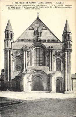 St-Jouin-de-Marnes (Deux-Sèvres) — A Igreja — Editor não identificado, n° 3