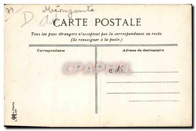 Vista dos Deux-Sèvres — editor L.V.&C°, série n° 18 — Verso