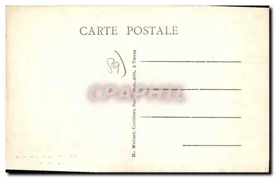 Margens do Yerre na Abadia — Yerres — M. Muliard, Cuvilliers, fot. edit. — Verso