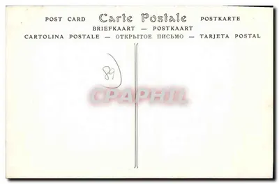 Chastellus (Yonne) — Zamek — ND Phot. — Rewers