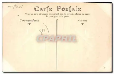 Około AVALLON — Crot de la Foudre — ND Phot — Rewers
