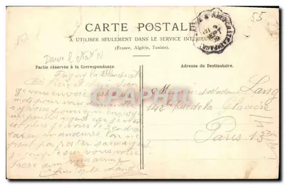 Pagny-la-Blanche-Côte — Rue de la Chapelle — éditeur N. ROUX — Rewers