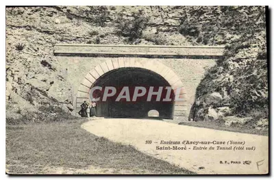 Saint-Moré — Entrada do Túnel (lado sul) — B. F., PARIS