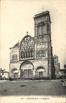 VÉZELAY — A Igreja — B.F., Paris, n°30