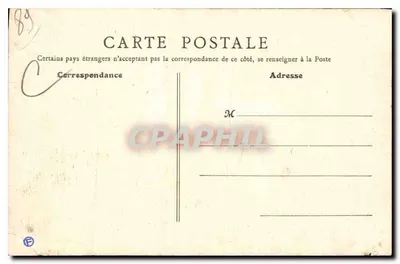 VÉZELAY — A Igreja — B.F., Paris, n°30 — Verso