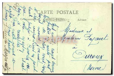 Mosteiro de Santa Maîs de La Pierre-qui-Vire (Yonne) — Ponte de Madeira — editor não identificado, n° 75 — Verso